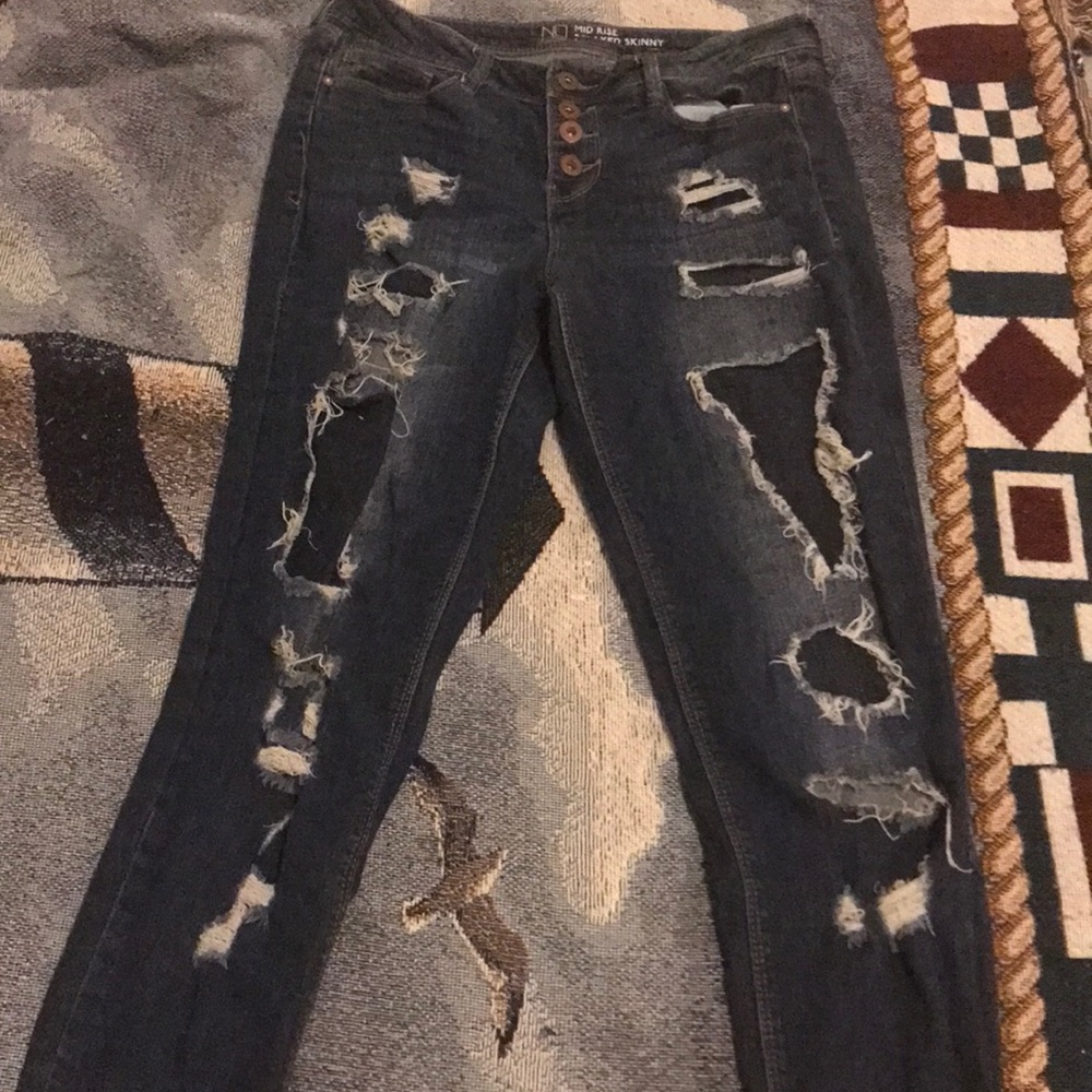 No boundaries,size 7, dark blue